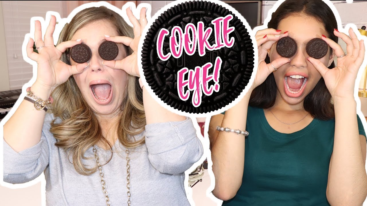 QUICK AND EASY SMOKEY EYES // COOKIE FACE CHALLENGE || CRACKED PALETTE