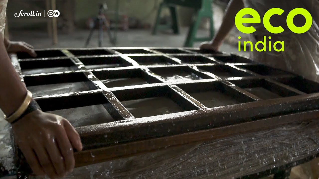 Eco India: How making paper with rhino dung is helping raise awareness about the vulnerable species
