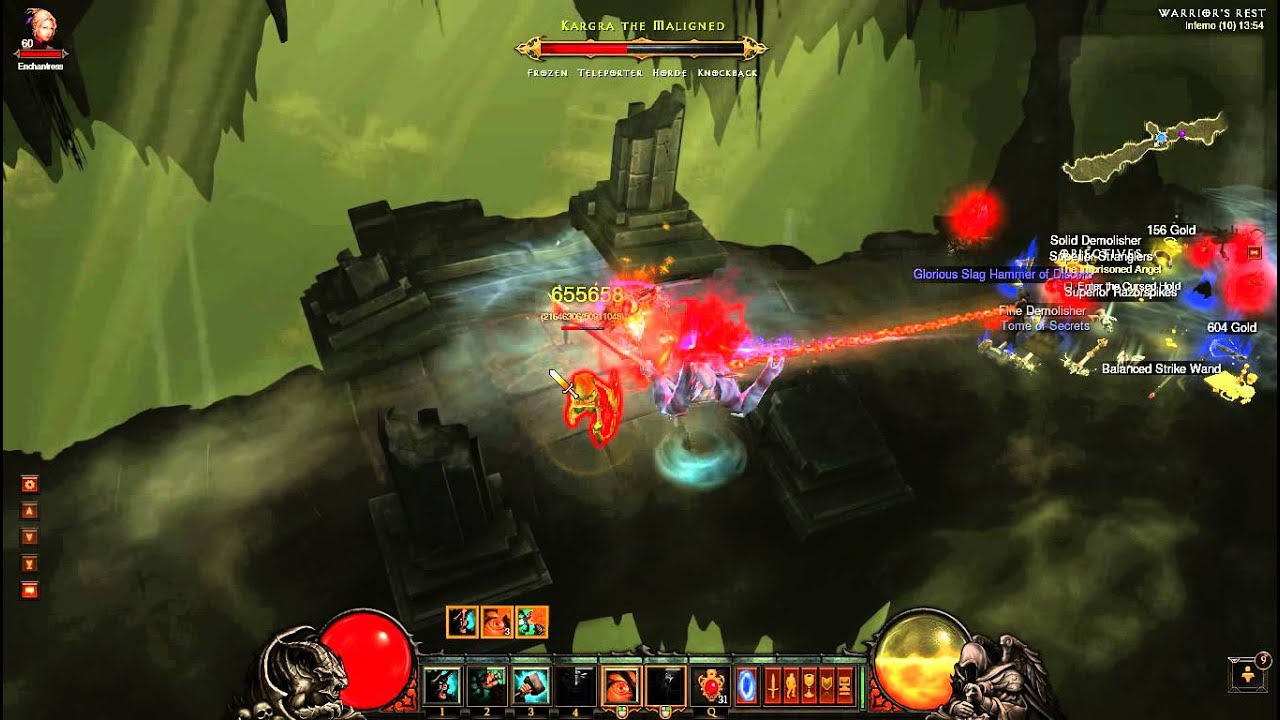 Warrior's Rest Demonic Essences Farming With Barbarian