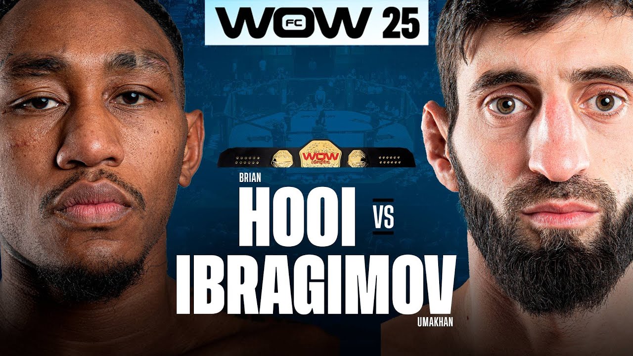 WOW 25 Madrid | Umakhan Ibragimov vs Brian Hooi | Combate Completo | MMA Full Fight
