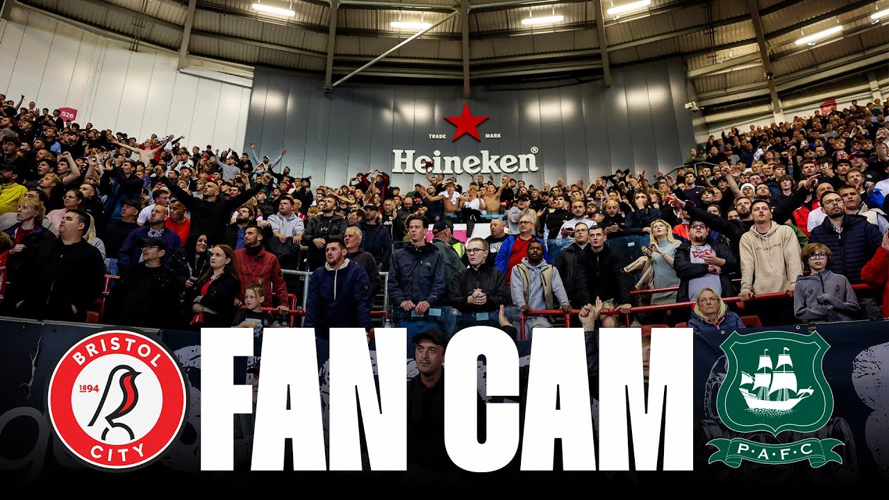 Unreal atmosphere! 🎶 Bristol City 4-1 Plymouth Argyle | Fan Cam