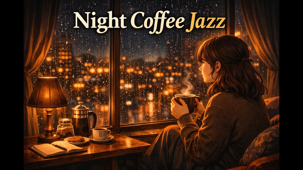 3 Hour Smooth Jazz – Relaxing Coffee Shop Ambience ☕