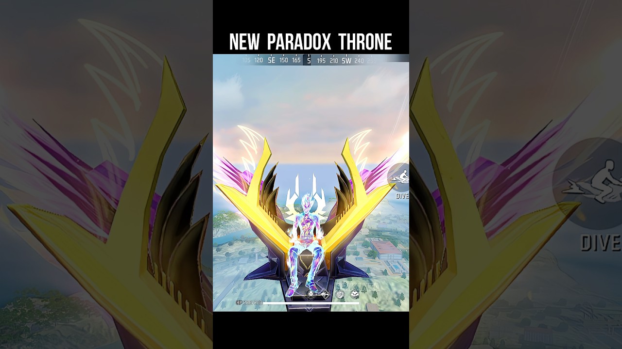 New Paradox Throne 🔥 Paradox Hyperbook Upgrade | Hyperbook Free Fire #srikantaff