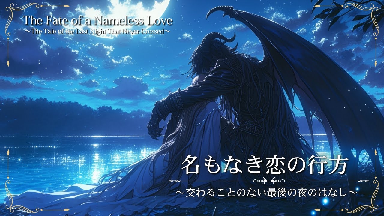 【作業用BGM】名もなき恋の行方 ～ 交わることのない最後の夜のはなし～【心に響く異世界ファンタジー音楽】【ハミング・架空言語・日本語ボーカル】