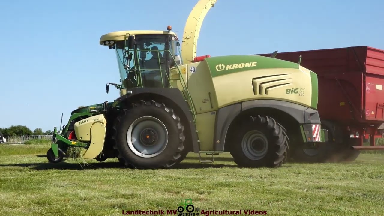 Krone - Fendt - Krampe / Erster Schnitt - First Cut   2023