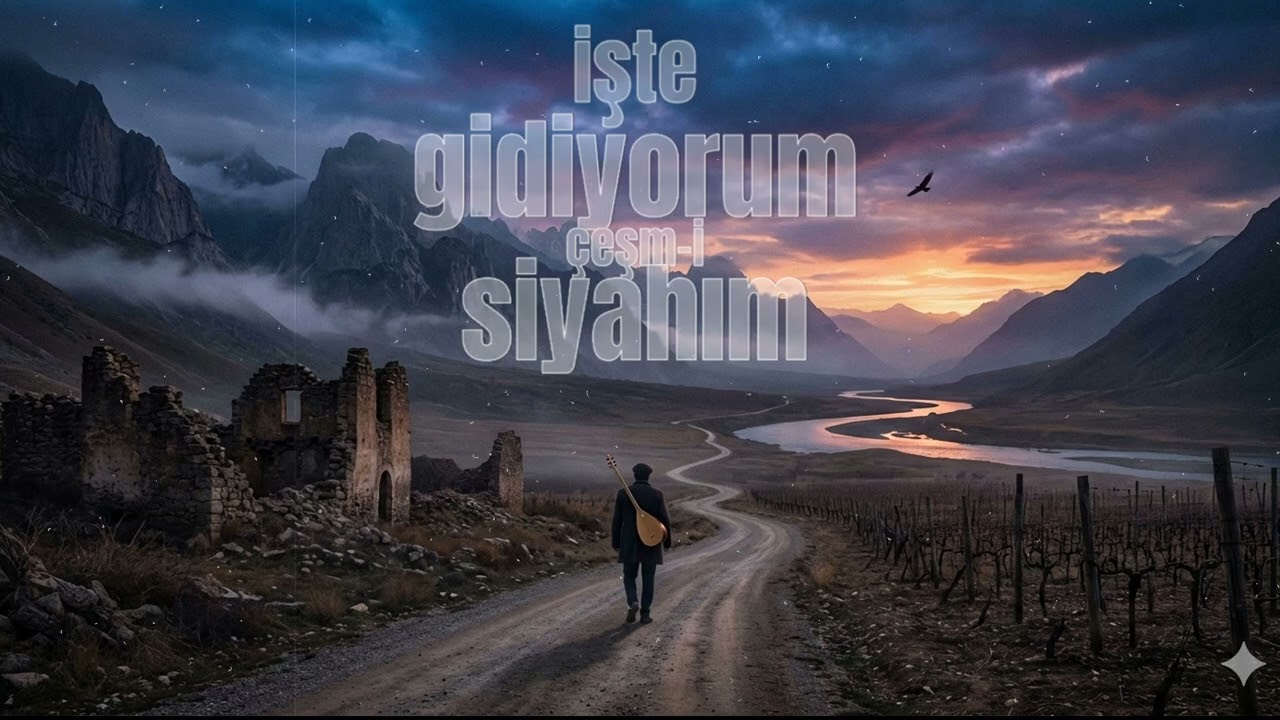 İŞTE GİDİYORUM ÇEŞM-İ SİYAHIM (ai cover)
