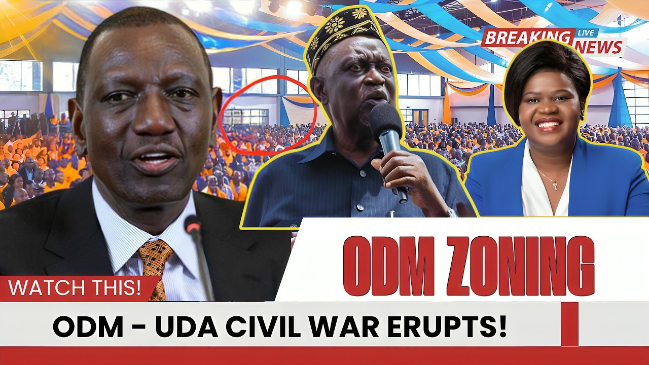 TOTAL MELTDOWN! ODM Leaders FIGHT Over Zoning Ahead of SECRET UDA Deal | Lee Makwiny