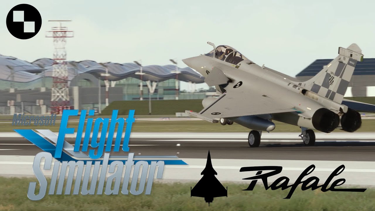 MSFS Dassault Rafale Croatian Air Force LDZA Zagreb Airport