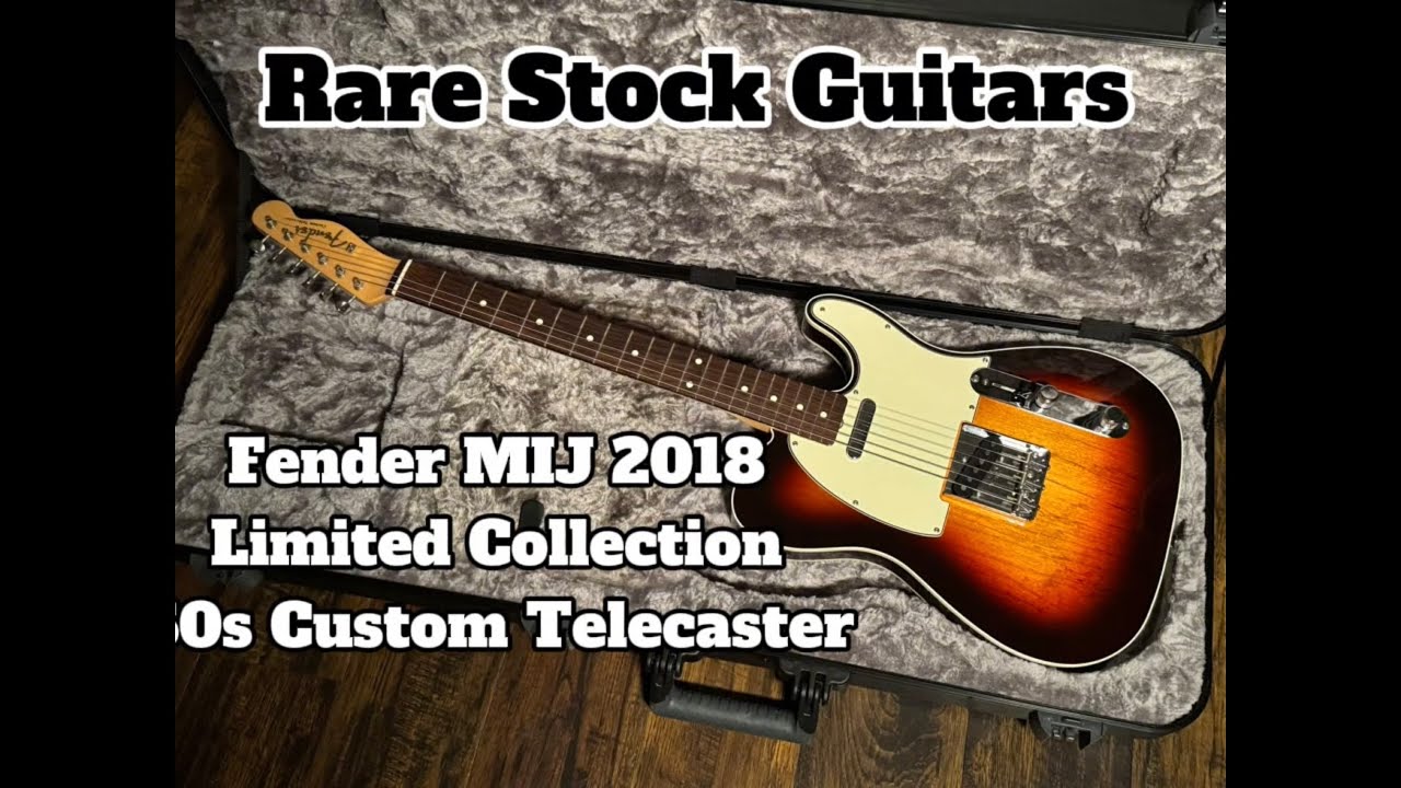 Fender MIJ 2018 Limited Collection 60s Custom Telecaster [SOLD]#rarestockguitars
