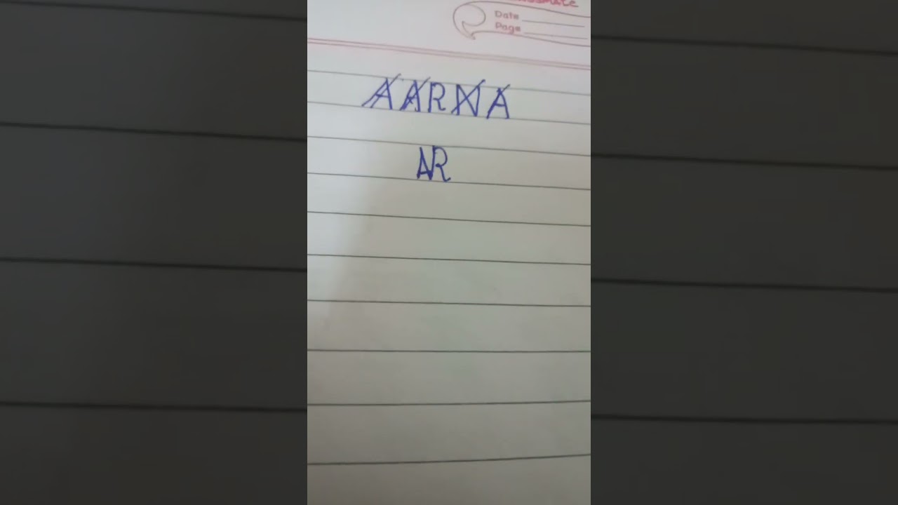 Aarna name logo l#Aarna l ##lThe Gitika Show l