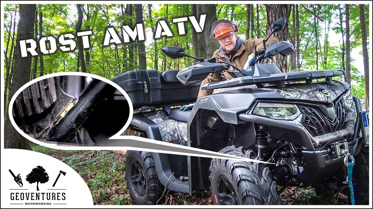 ROSTStellen versiegeln mit geheimen Mittel. ATV- CForce625