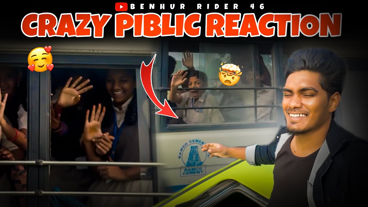 Crazy public reaction 😍