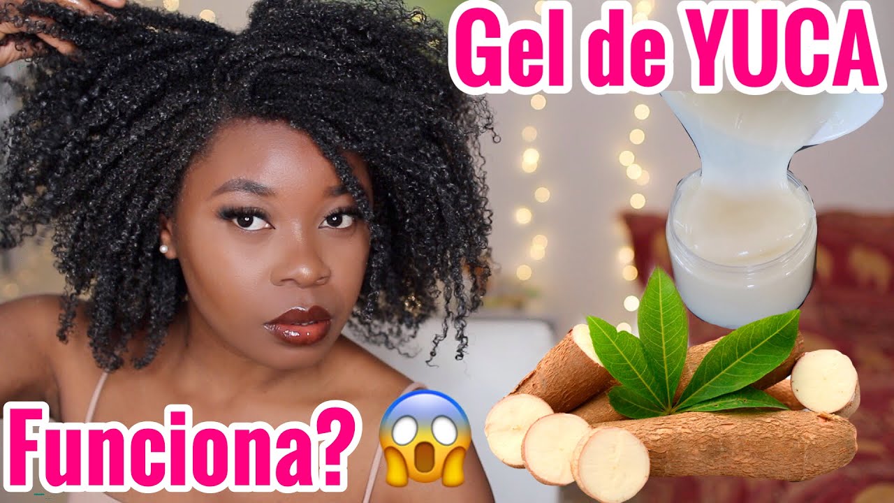 GEL DE YUCA PARA DEFINIR EL CABELLO || Gel natural de yuca para rizos || Rihanel