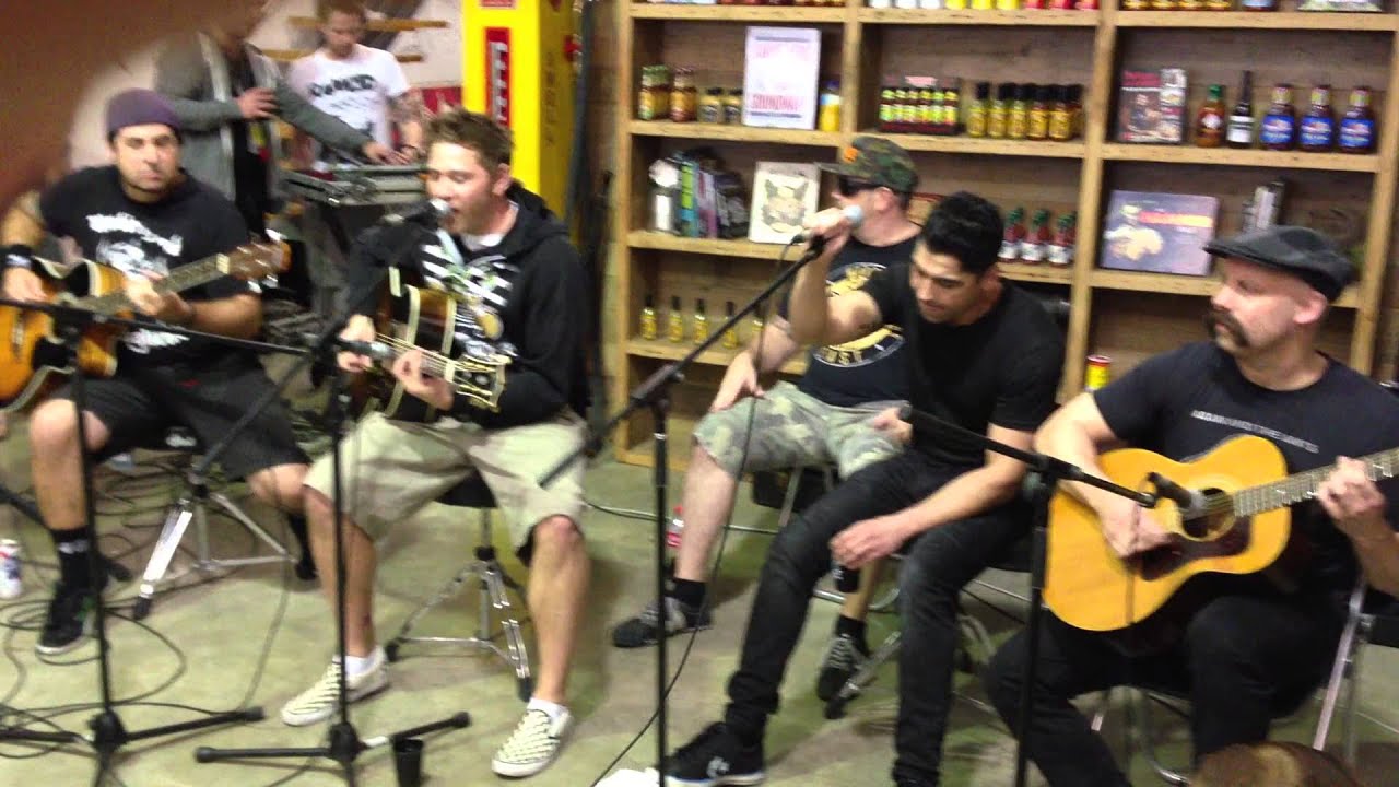 Zebrahead - Call Your Friends (Acoustic) Live in Australia 2014