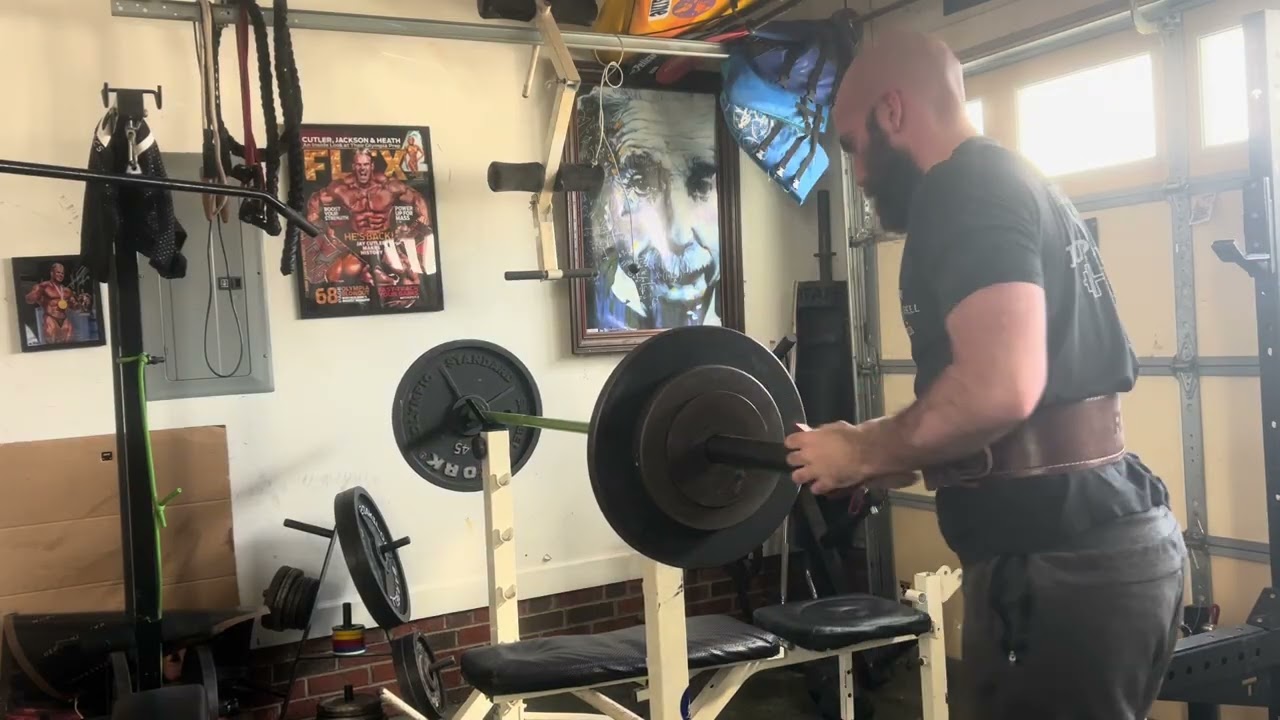 Drop Set on Bench