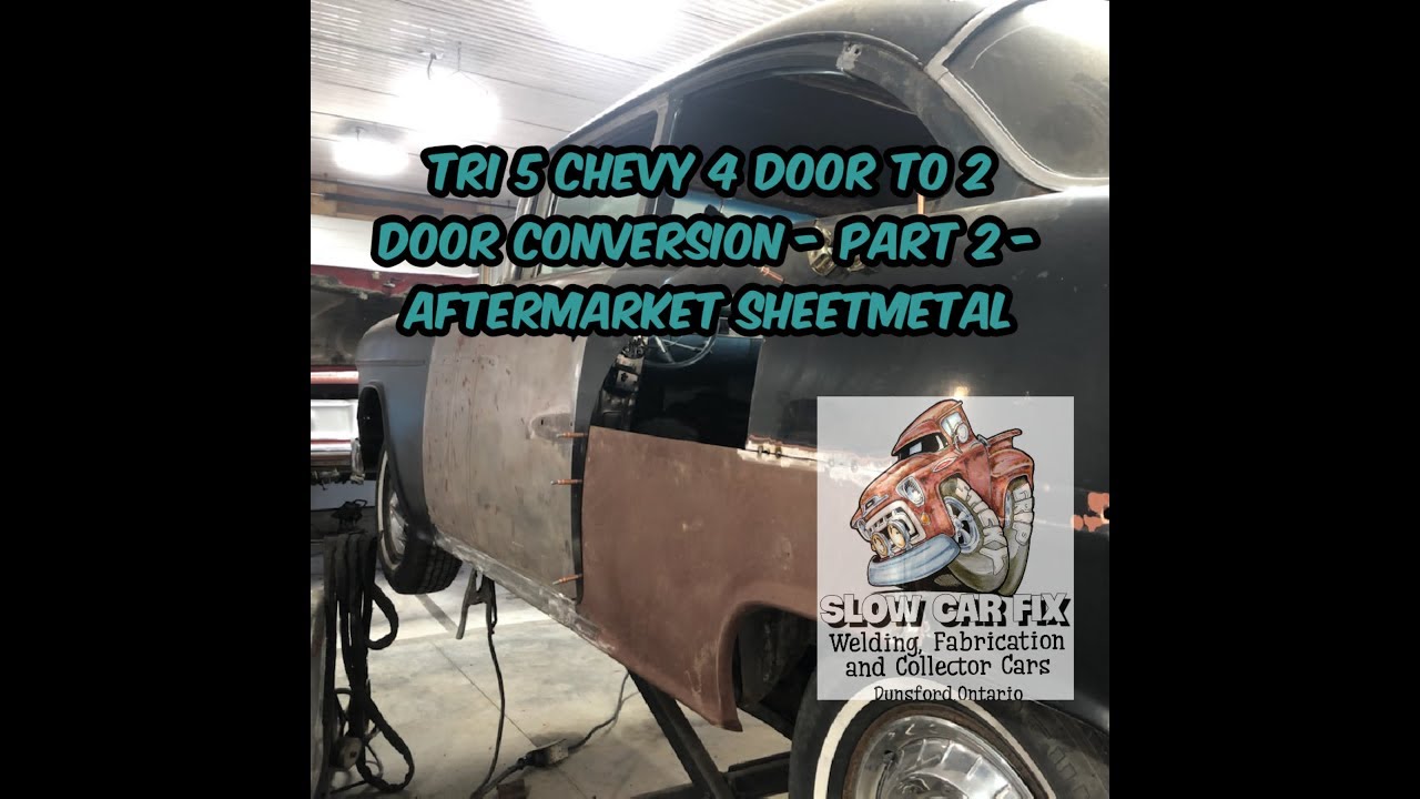 Переделка 4-дверного Chevrolet Tri 5 в 2-дверный — Часть 2 — Запчасти для вторичного рынка