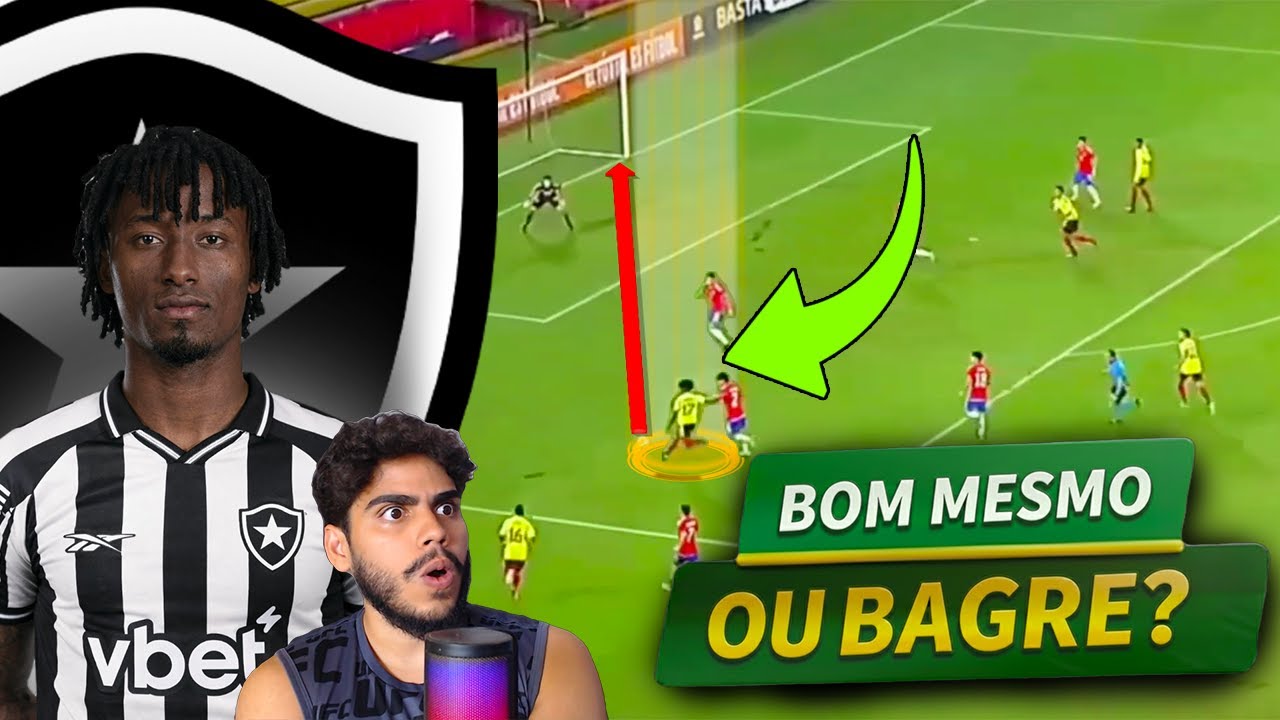COMO JOGA JHOAN HERNANDEZ REFORÇO DO BOTAFOGO PRA 2026