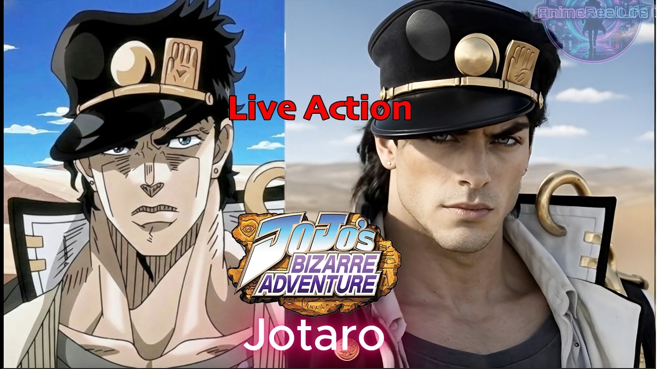 Jojo's Stardust Crusaders Characters in Real Life | Anime live action