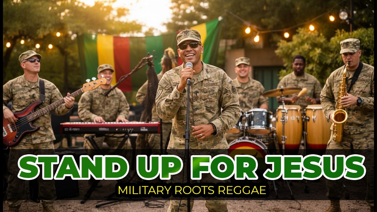 Soldiers of Faith 🙏 | Stand Up for Jesus (Reggae Gospel Military Version) |#gospel #faith #jesus
