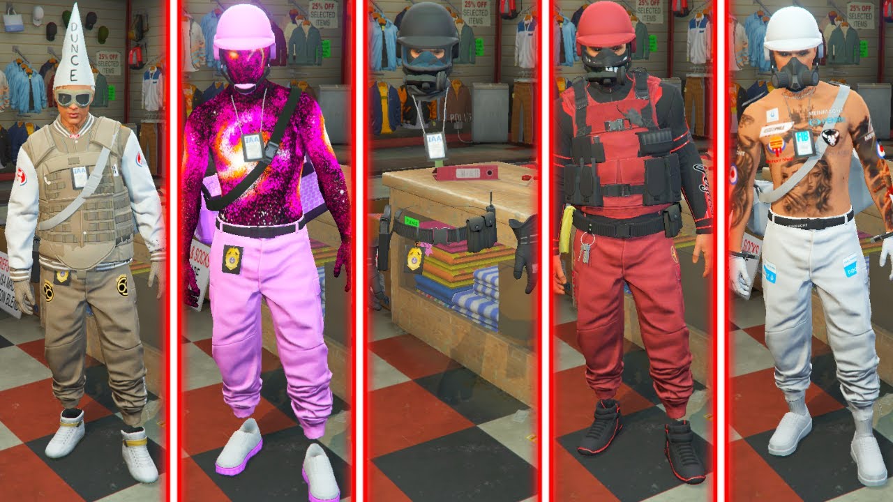 AVOIR 5 TENUES MODDER SANS SAVE WIZARD ET SANS CODAGES SUR GTA 5 ONLINE EN 1.66 (Xdev Outfit Editor)