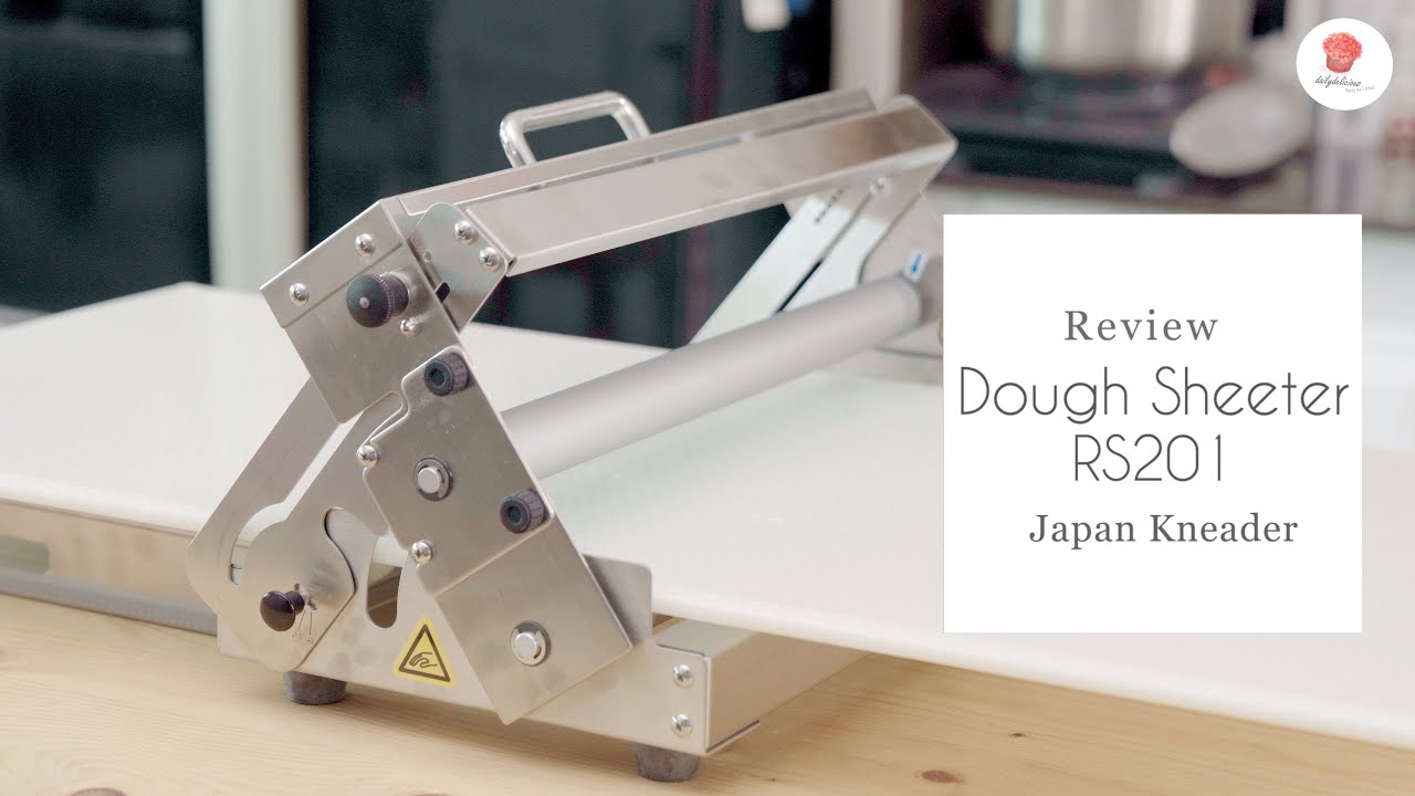 รีวิวเครื่องรีดแป้งแบบไม่ใช้ไฟฟ้าของญี่ปุ่น Kneader Dough Sheeter RS201 ตัวเล็ก ราคาน่ารัก