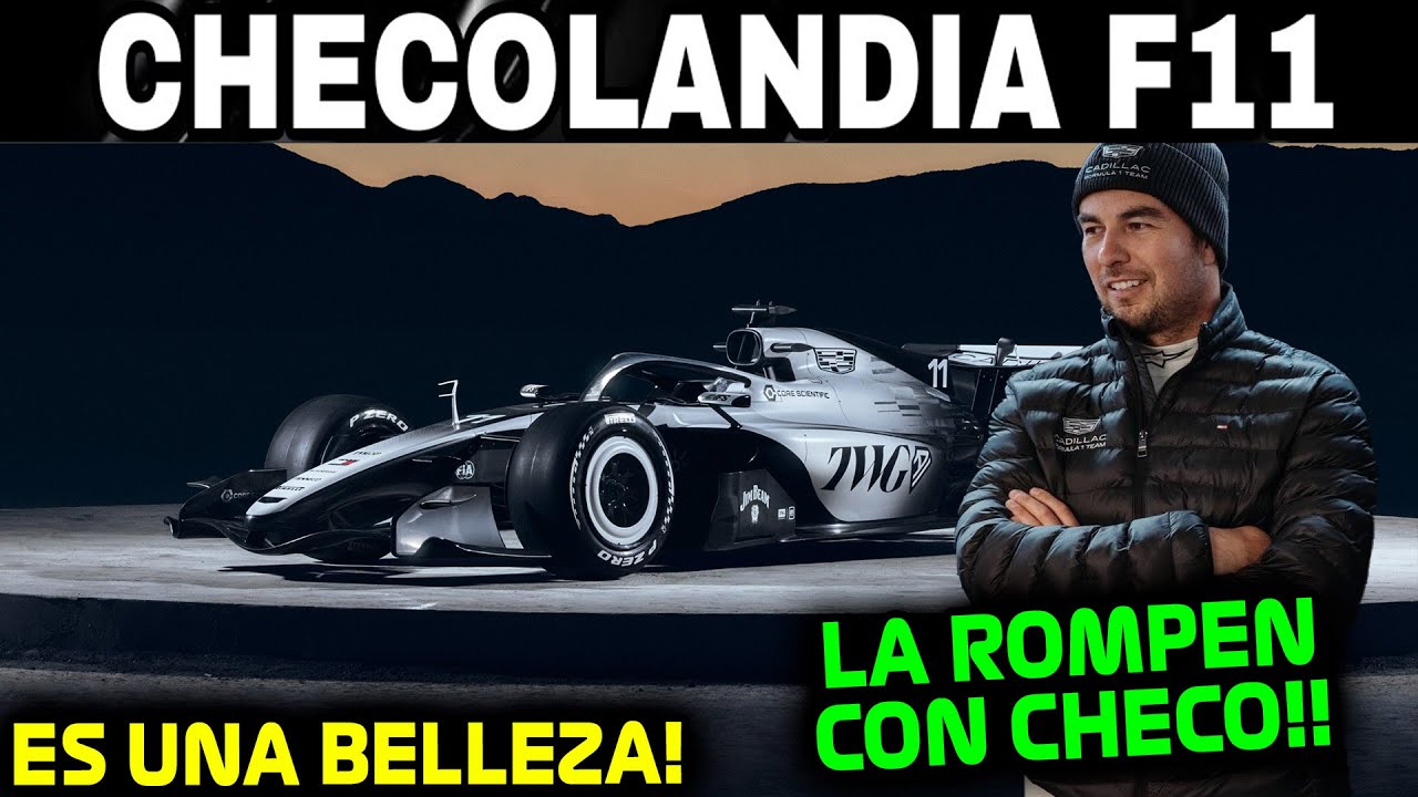 CADILLAC LA ROMPE CON CHECO!! EL AUTO ES HERMOSO!! CHECO! CHECO! EN TIMES SQUARE!! F1 ENLOQUECE
