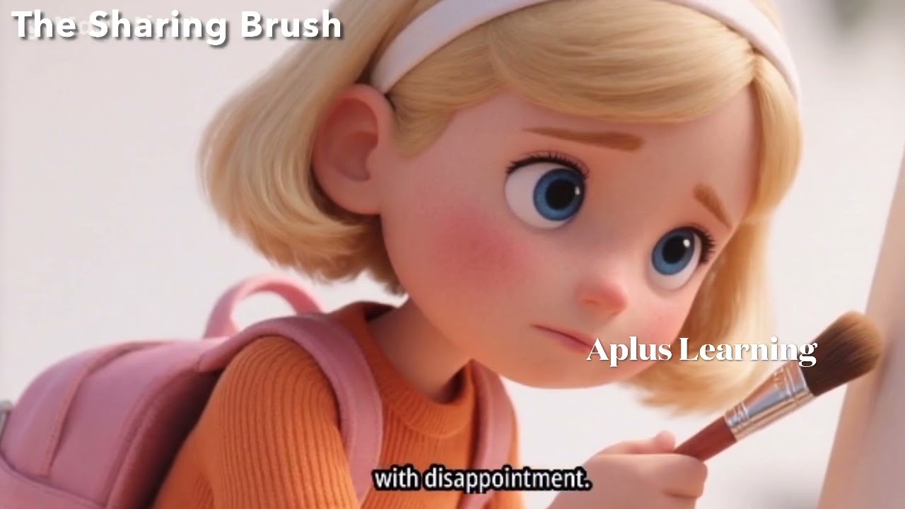 The sharing brush #childrenstory #ai #animation #storywithmessage #moralstories #bedtimestories 