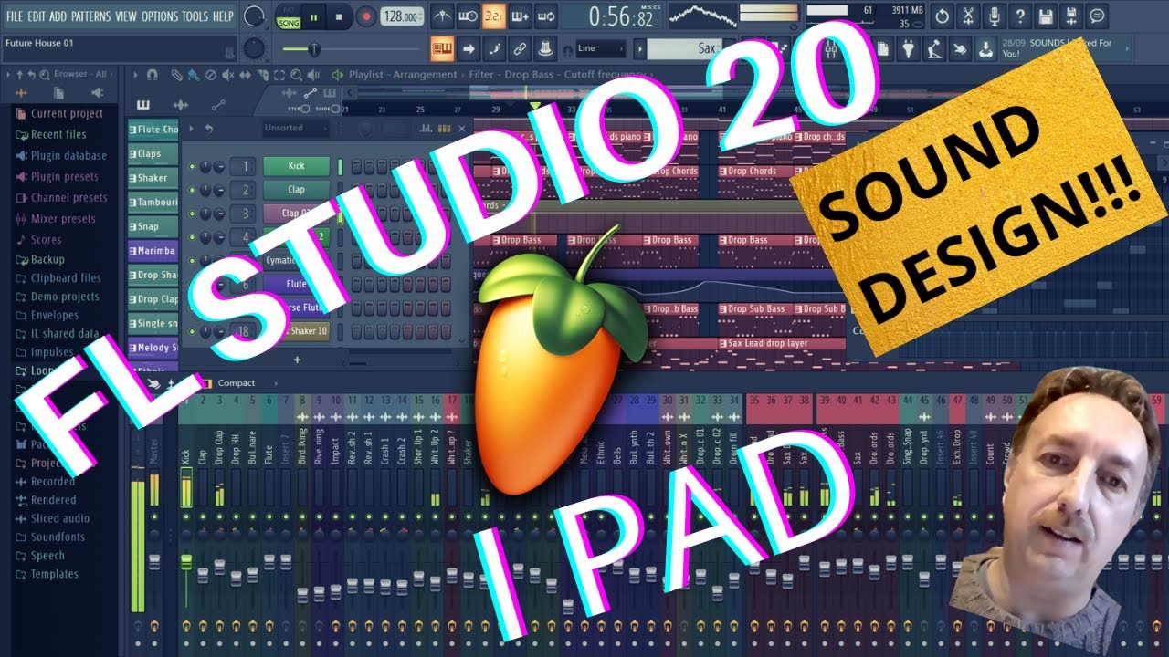 FL Studio 20 - Facciamo un tappeto musicale! - Pad instruments - Sound design - Tutorial in italiano