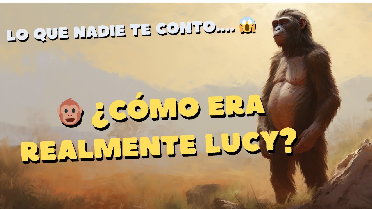 &iquest;LUCY LA AUSTRALOPITHECUS MAS FAMOSA ? 🐵 😱