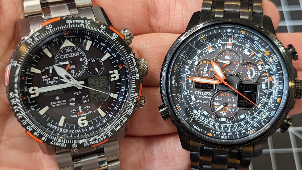 Титан против стали: часы Skyhawk/Navihawk AT AnaDigi Pilot
