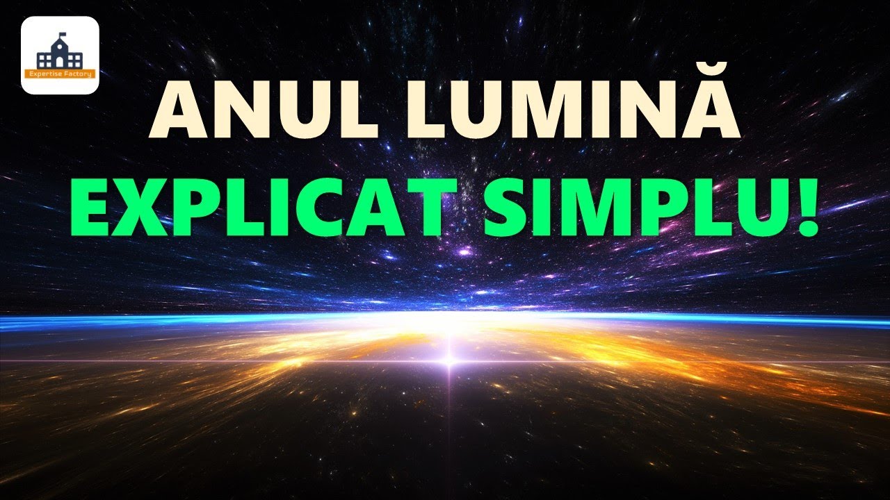 Ce este un AN LUMINĂ? *explicație simplă