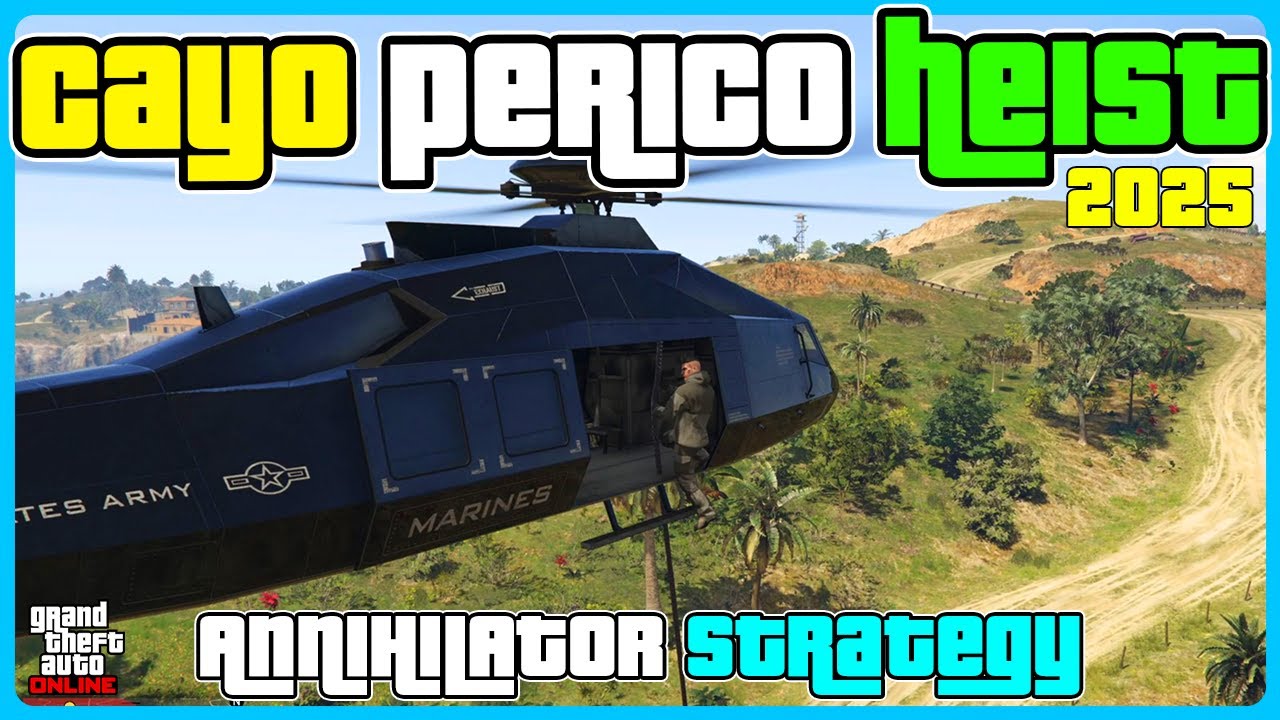 Cayo Perico Heist Anniihilator Approach in GTA 5 Online 2025