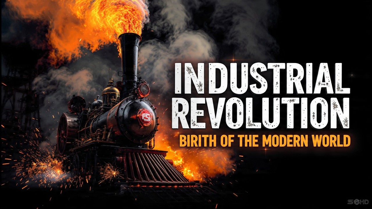 Industrial Revolution Explained | 1700s–1800s | Factories, Urbanization & Birth of the Modern World