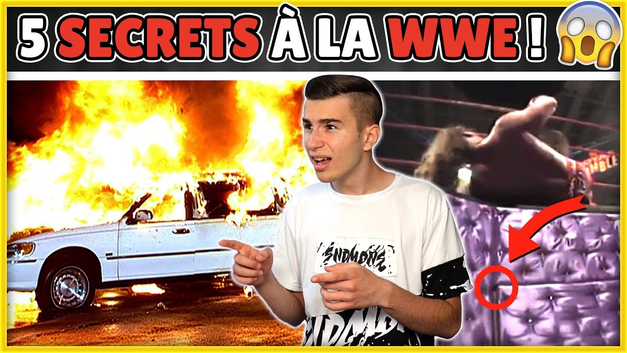 5 secrets &agrave; la WWE r&eacute;v&eacute;l&eacute;s !