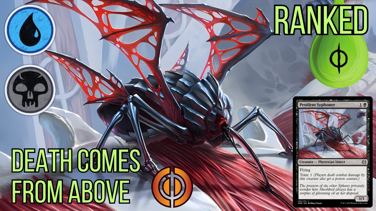 It's raining poison counters | Dimir Toxic Proliferate Deck | Phyrexia: All Will Be One | MTG Arena
