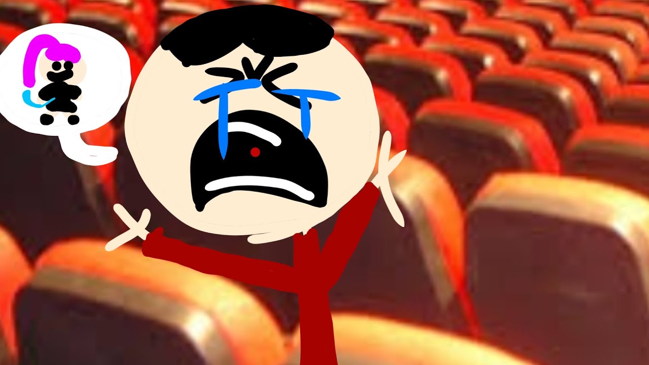 Luiz fez birra no cinema e apanhou #animação