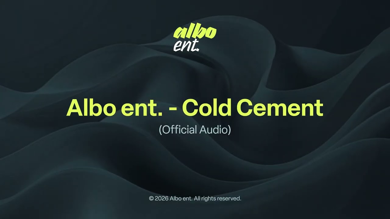 Albo ent - Cold Cement | UK Drill (Official Audio)