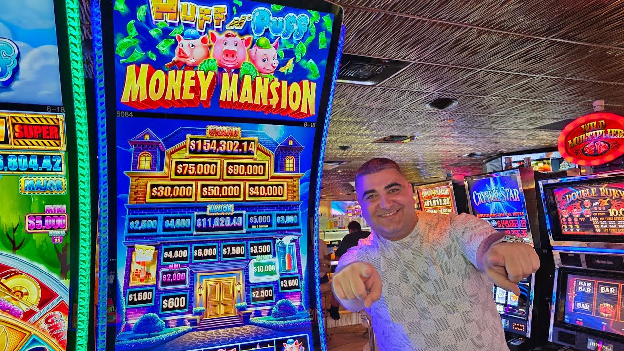 NG SLOT сорвал грандиозный джекпот на новом игровом автомате Money Mansion HIFF N PUFF