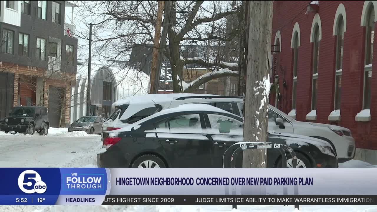 Hingetown residents concerned about new paid parking rollout