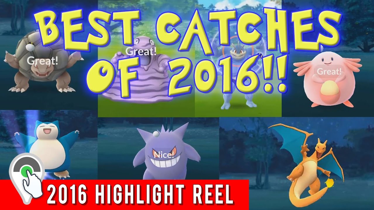 NICE! 👌 BEST CATCHES OF 2016! POK&Eacute;MON GO HIGHLIGHT REEL! Jonno's Best Moments of 2016