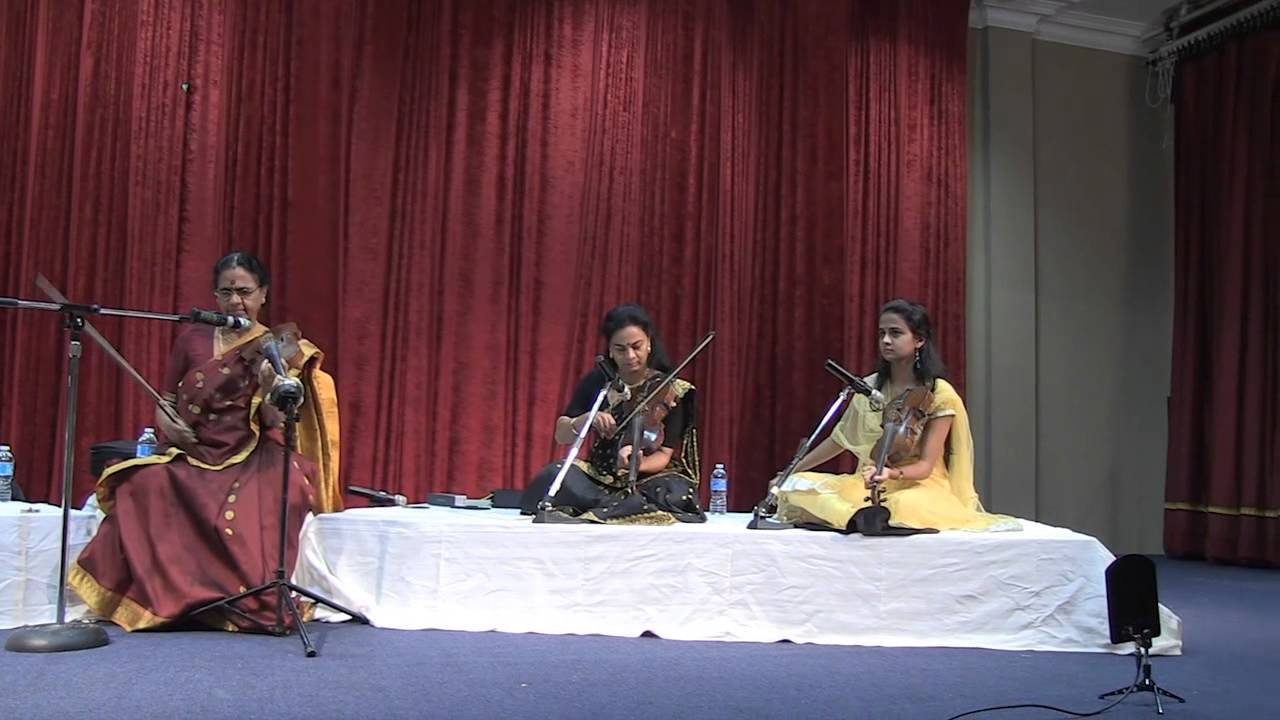 Viloin Concert by Dr.N Rajam,at Sringeri Vidya Bharathi Temple - Toronto