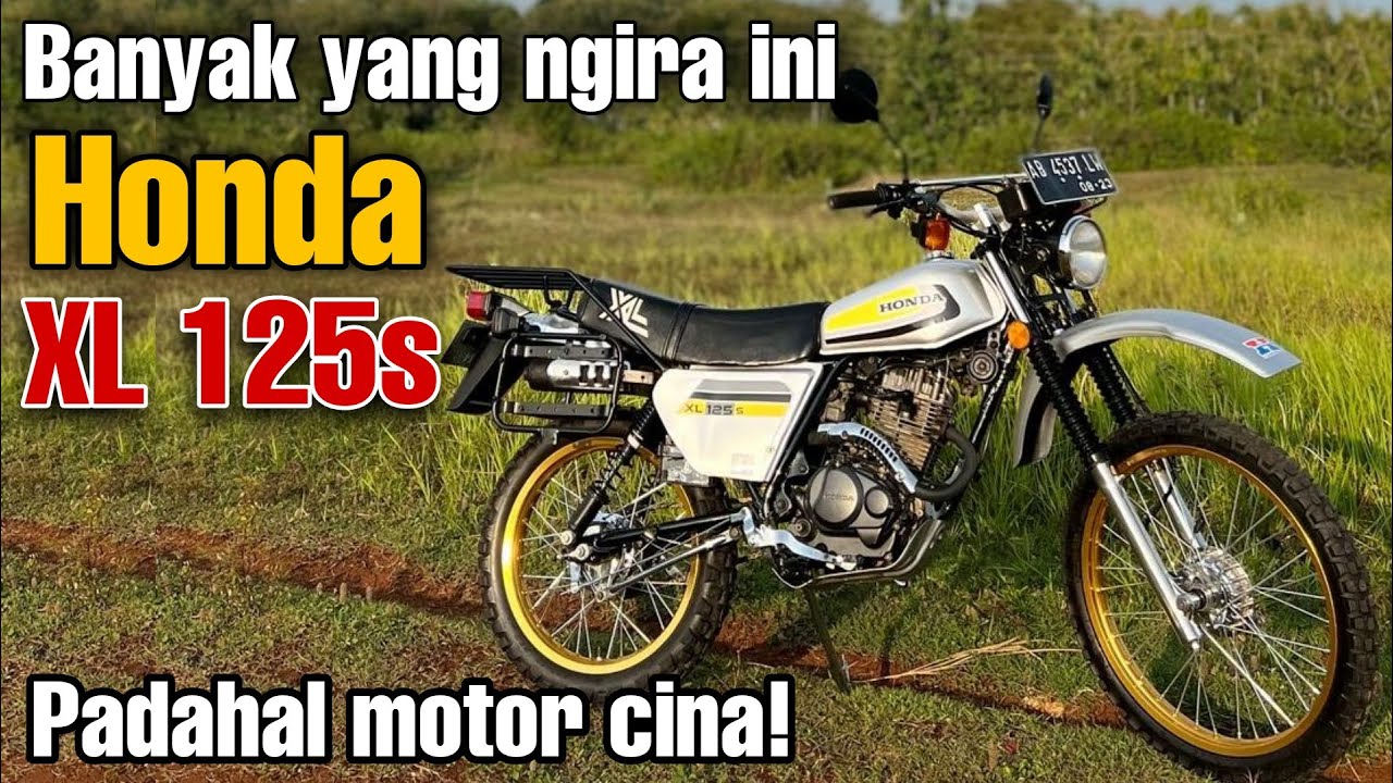 honda xl 125s dari jialing jh trail dayang trail tua mesin tiger replika honda xl125 trail klasik