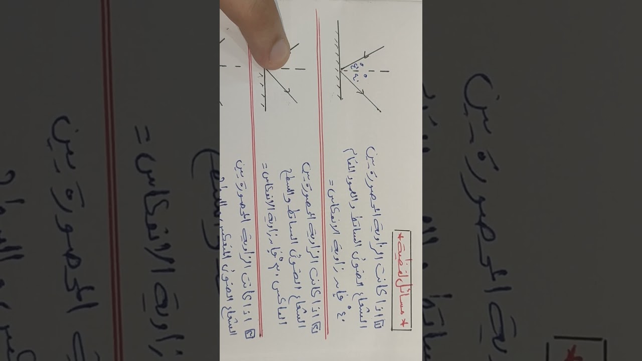 مادة العلوم ثالثة إعدادي مع مستر / محمد الجديدي 