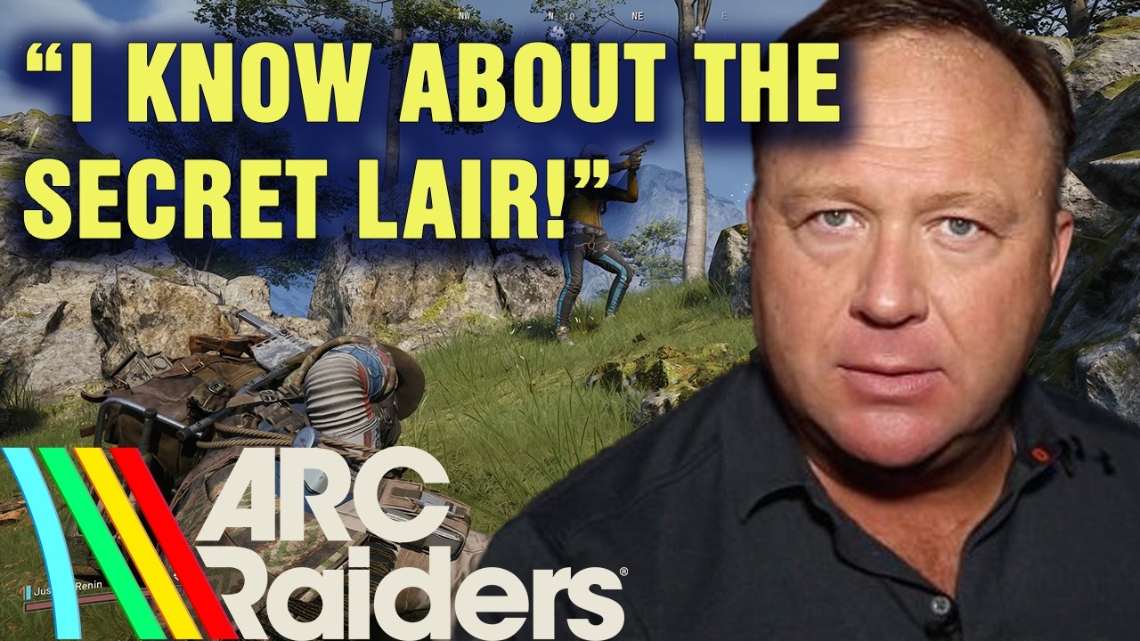 Alex Jones Infiltrates Secret Lobbies in ARC Raiders