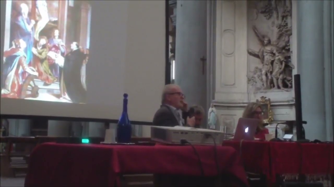 ANTONIO NATALI  COMMENTO DI VISIONE DI SAN TOMMASO D'AQUINO DI SANTI DI TITO