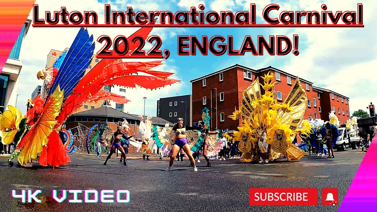 Luton International Carnival 2022 (4k)  | England | Queen's Platnium Jublie Celebration