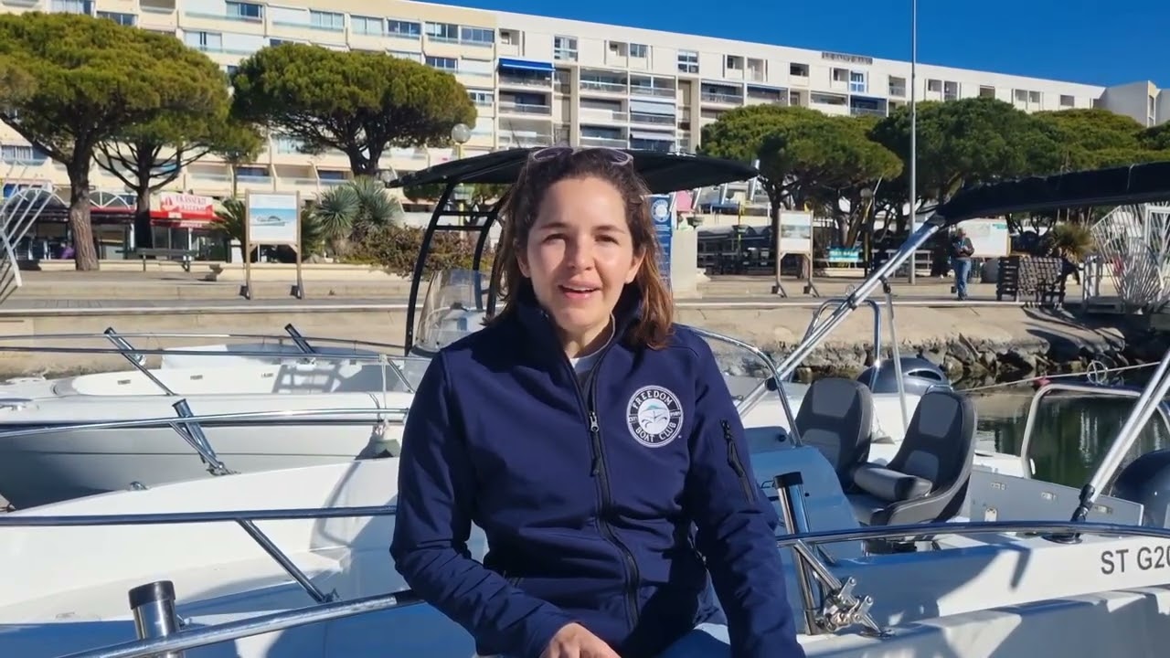 Freedom Boat Club, la franchise &agrave; Carnon.