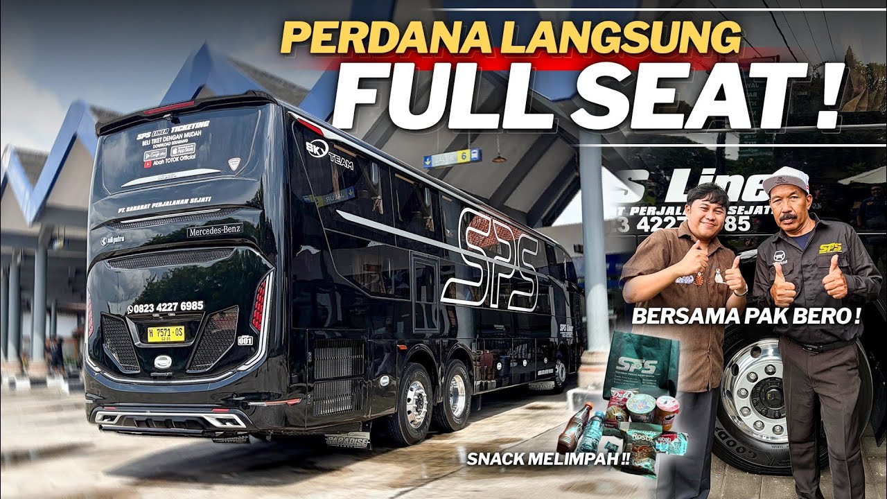 FULL SEAT SLEEPER BUS TOTAL 43 SEAT ‼️ PILIHAN KEBERANGKATAN SORE DENPASAR - JAKARTA [ Part 2 ]