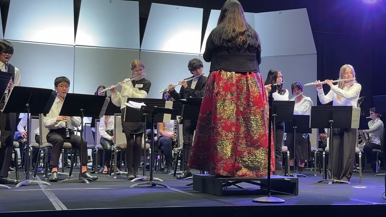 Barbara Chilton Symphonic Band - Feat. Andrei on Xylophone - Smiley Rag by Yo Goto