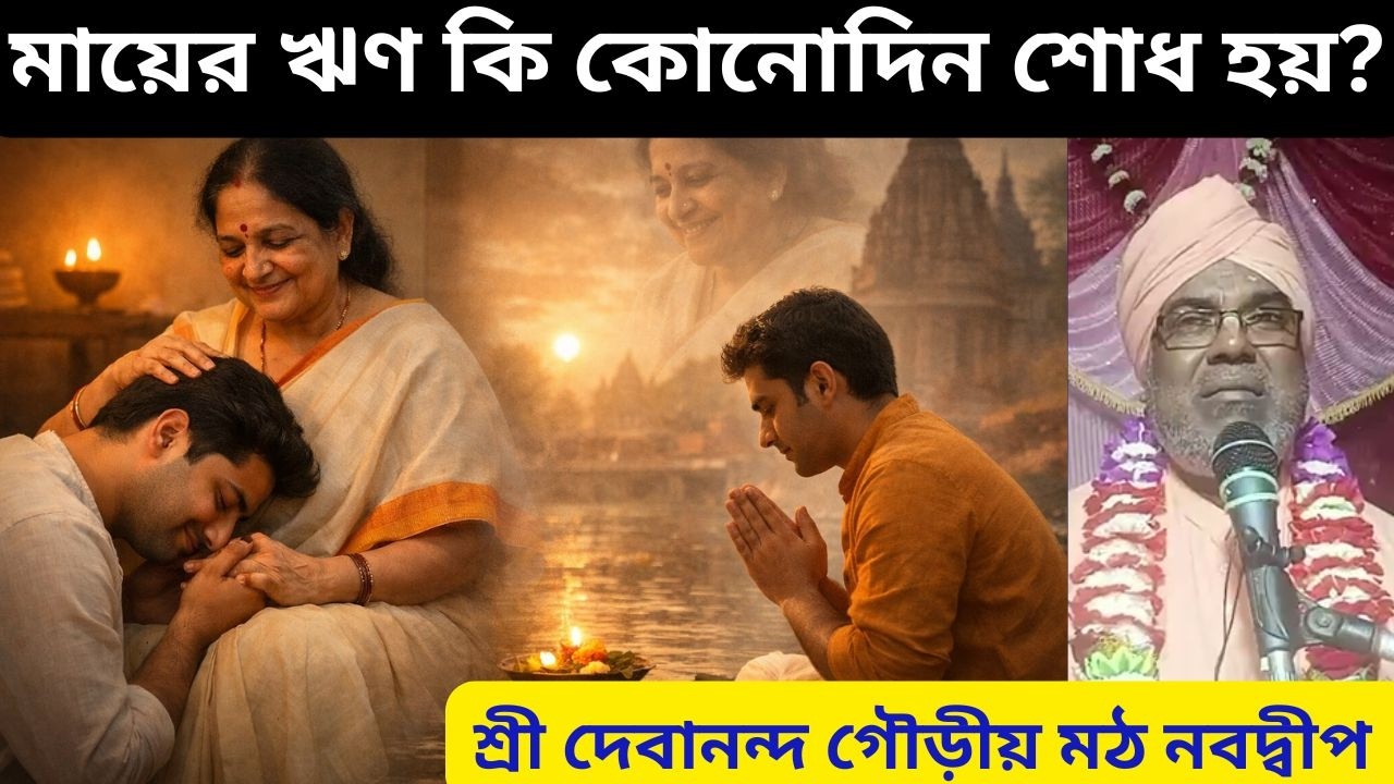 মায়ের ঋণ কি কোনোদিন শোধ হয়? শোধের আসল উপায় কী? Can a mother’s debt ever be repaid?